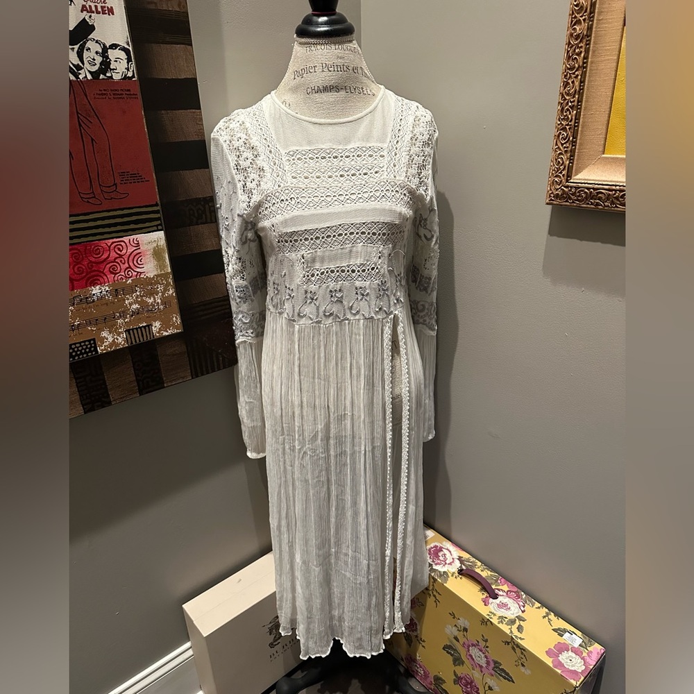 Free People Sweet Sunny Days Tunic EUC